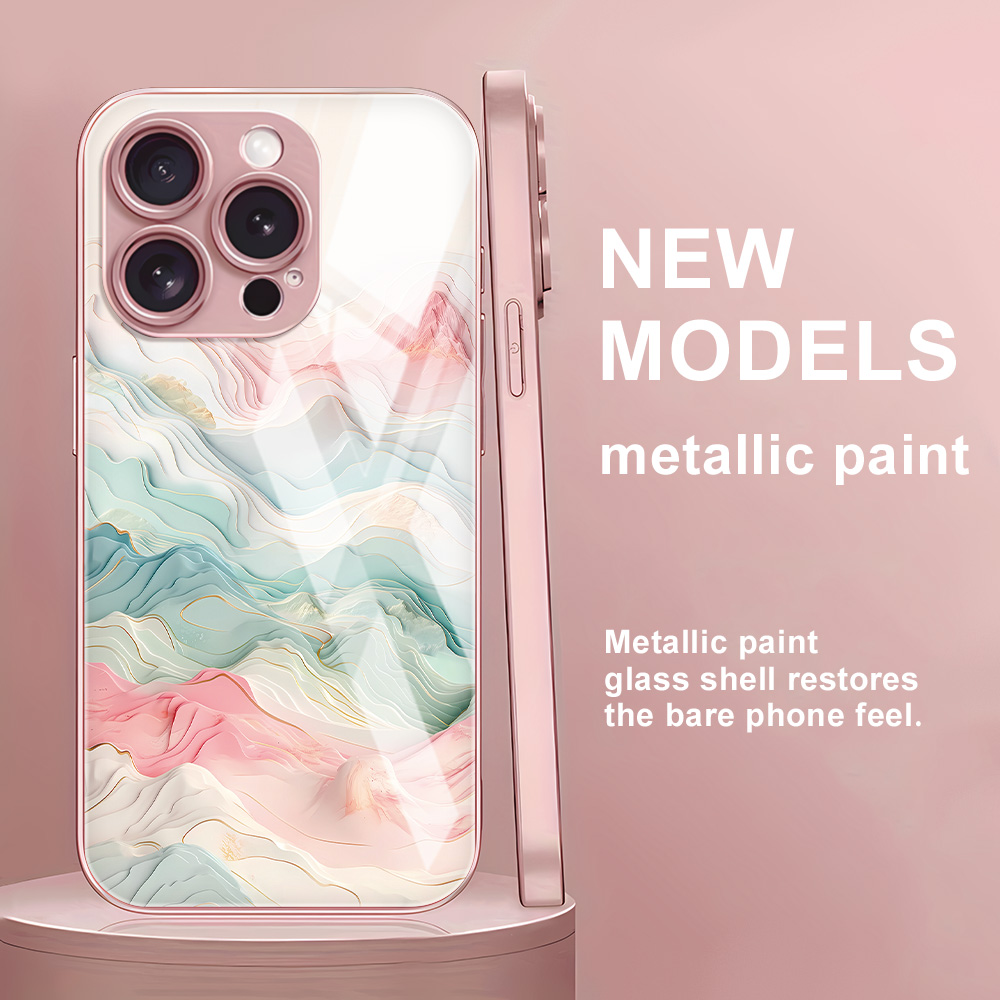 Phone Cases Samsung S25 Fe - Custodia per telefono in vetro temperato