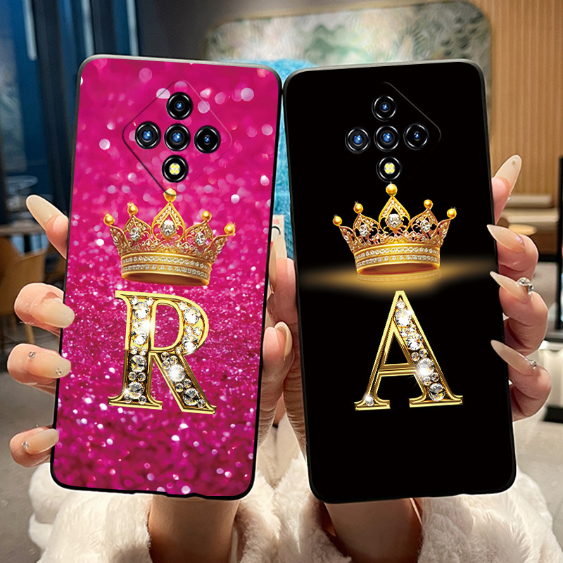Monogram Custom Case - Custodia per telefono antiurto per Infinix