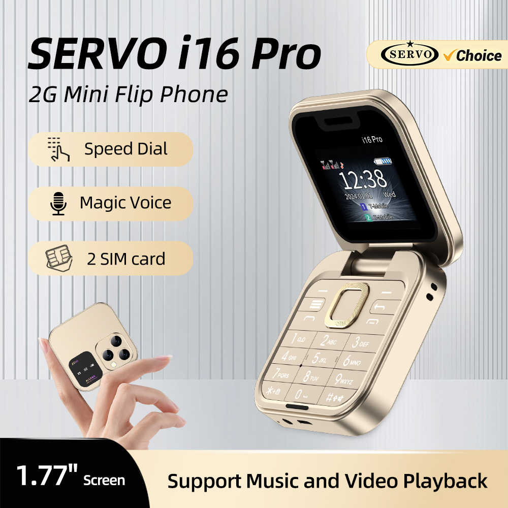 Phone Cases Verizon - SERVO I16 PRO Telefono Pieghevole Tascabile