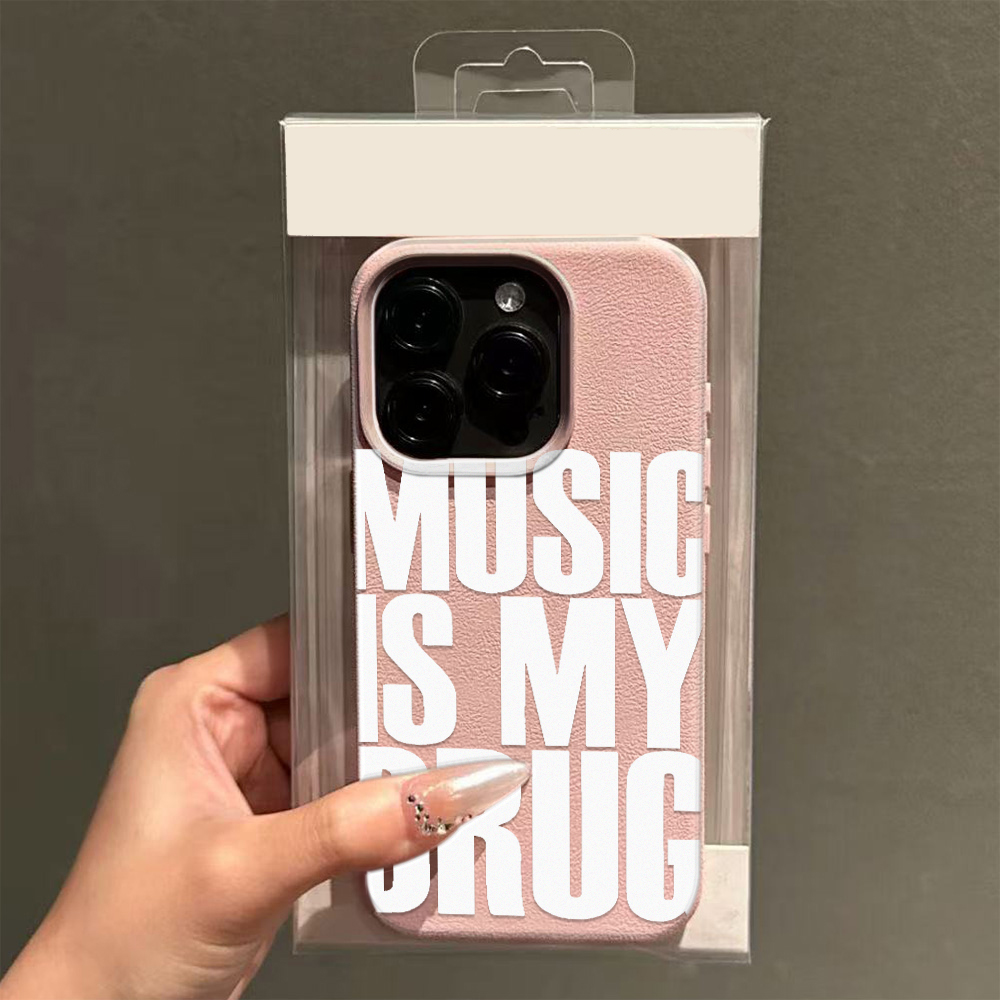 Phone Cases Iphone 16 Pro Max - Cover in Silicone Musicale per iPhone