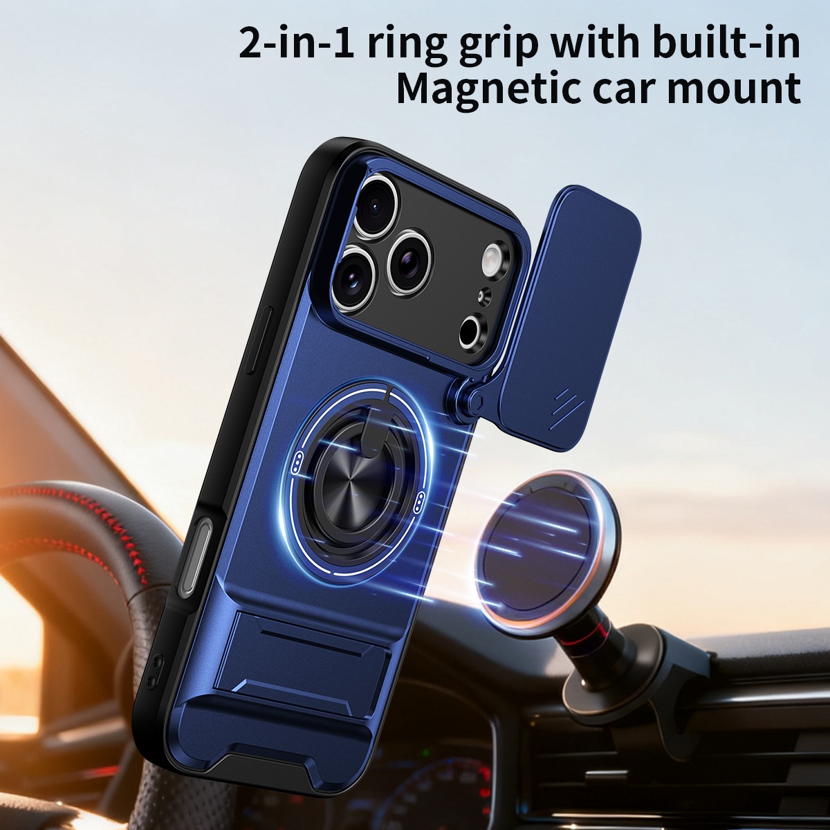 Custodia per telefono di lusso - Ring Stand Case recensione e prezzo