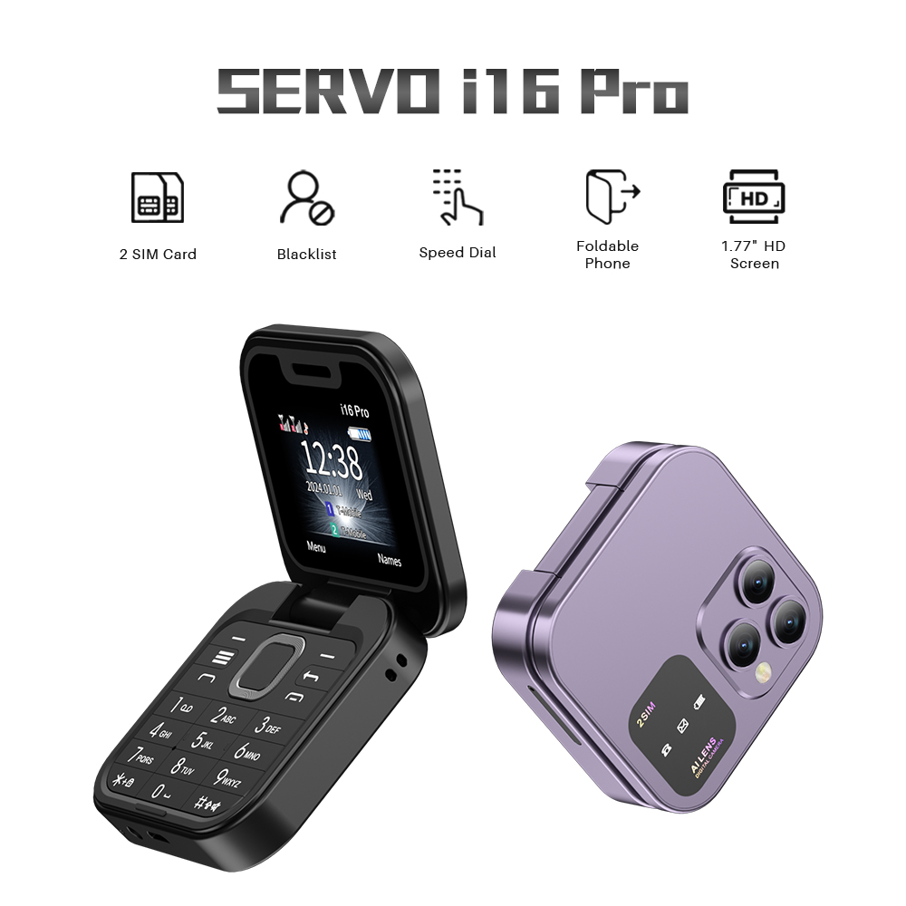 SERVO 2025 Nuovo Mini Flip Tel - Phone Cases Verizon recensione e prezzo