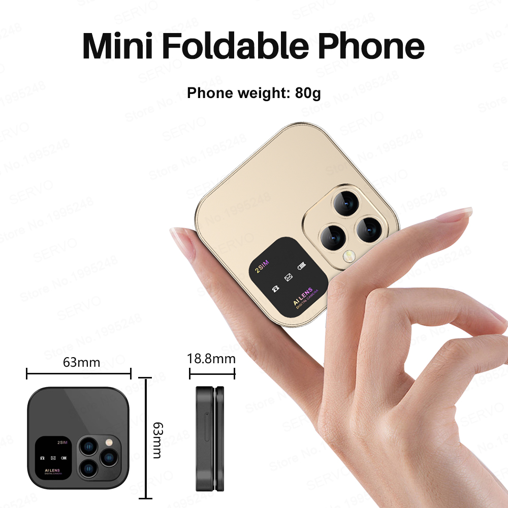 SERVO 2025 Nuovo Mini Flip Tel - Phone Cases Verizon recensione e prezzo