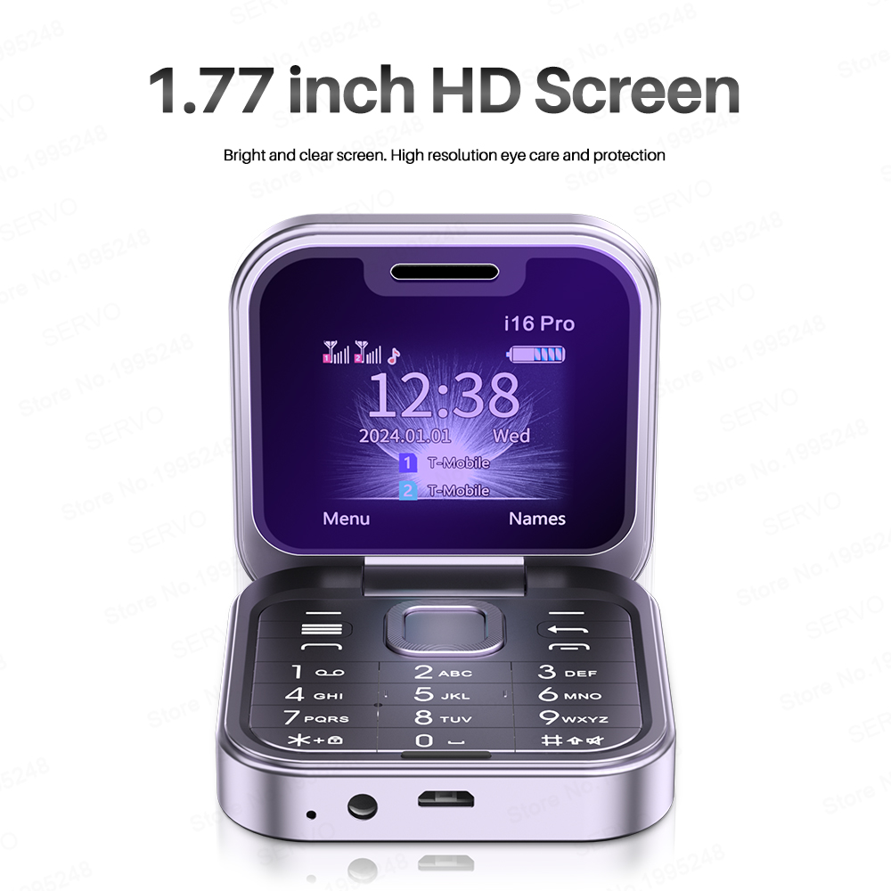 SERVO 2025 Nuovo Mini Flip Tel - Phone Cases Verizon recensione e prezzo