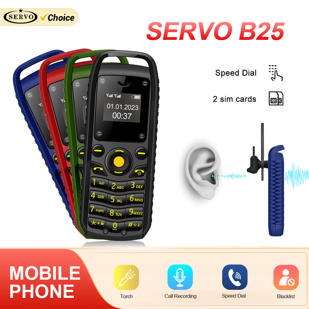 SERVO B25 Mini cellulare 2 SIM - Phone Cases Verizon recensione e prezzo