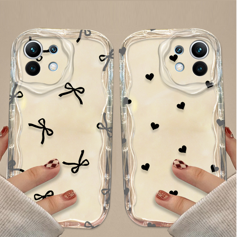 Custodia Nera con Fiocco e Cuo - Phone Cases Xiaomi recensione e prezzo