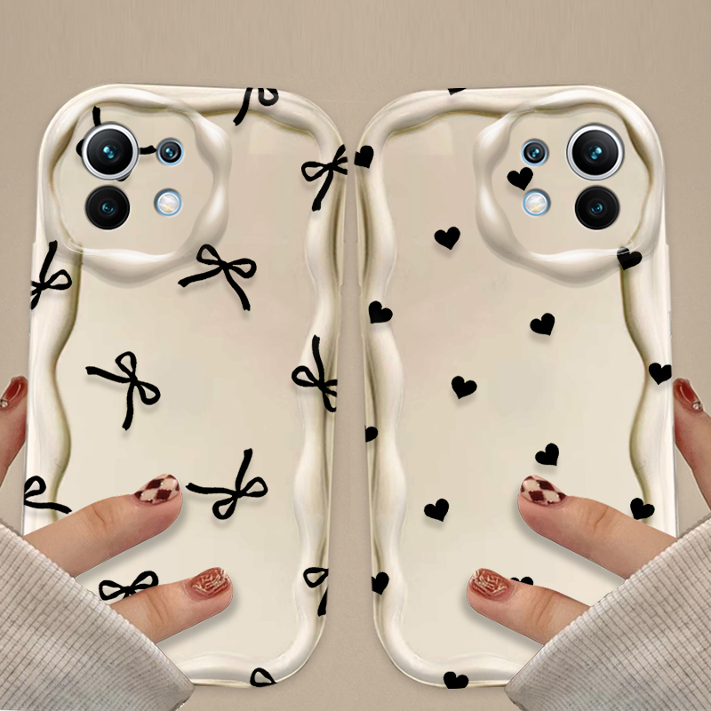 Custodia Nera con Fiocco e Cuo - Phone Cases Xiaomi recensione e prezzo