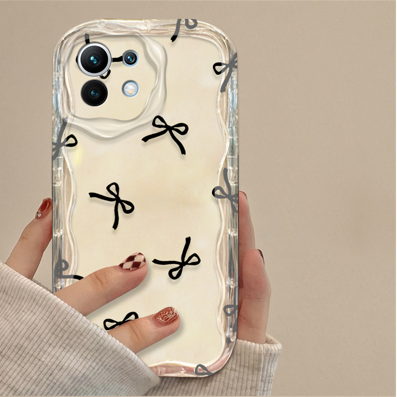 Custodia Nera con Fiocco e Cuo - Phone Cases Xiaomi recensione e prezzo